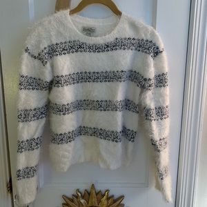 Lucky brand fuzzy sweater